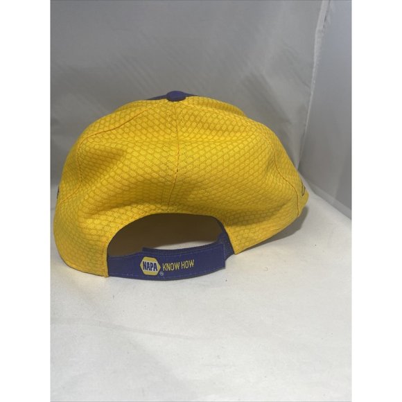 Chase Elliott NAPA Racing Hat Blue Yellow Signature Adjustable - Picture 4 of 6